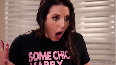 Uma Jolie and the sapphic masseuse Angela milky