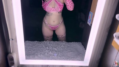 ample hooters StepSister In uber-sexy underwear Didn't Notice Me inject Her apartment