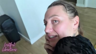 creampie my Stepmom as she has phone lovemaking with my step daddy