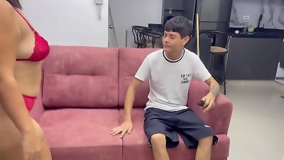 I fuck my stepmom's tart rock hard as a prize for being nude all over the house. I cum so good. H.L.