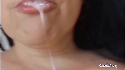 duo is filmed in the dark squirting, they jizz twice, full video on crimson