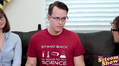 big glimpse - Amy Day dreams About Leonard's thick chisel